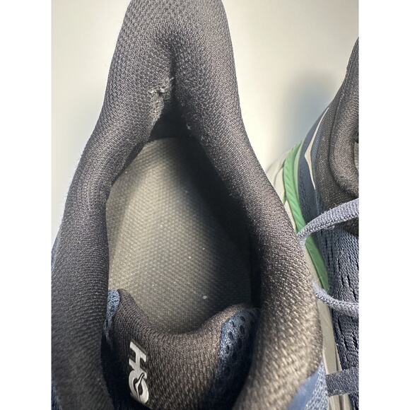 Hoka One One Clifton 6 Men’s Running Shoes Size 8.5 Blue Green Road Sneakers - Picture 6 of 8